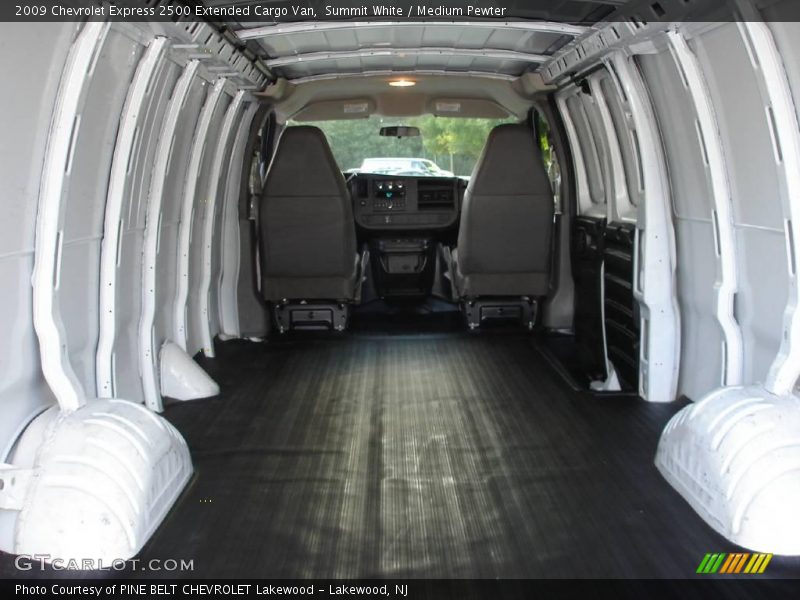 Summit White / Medium Pewter 2009 Chevrolet Express 2500 Extended Cargo Van