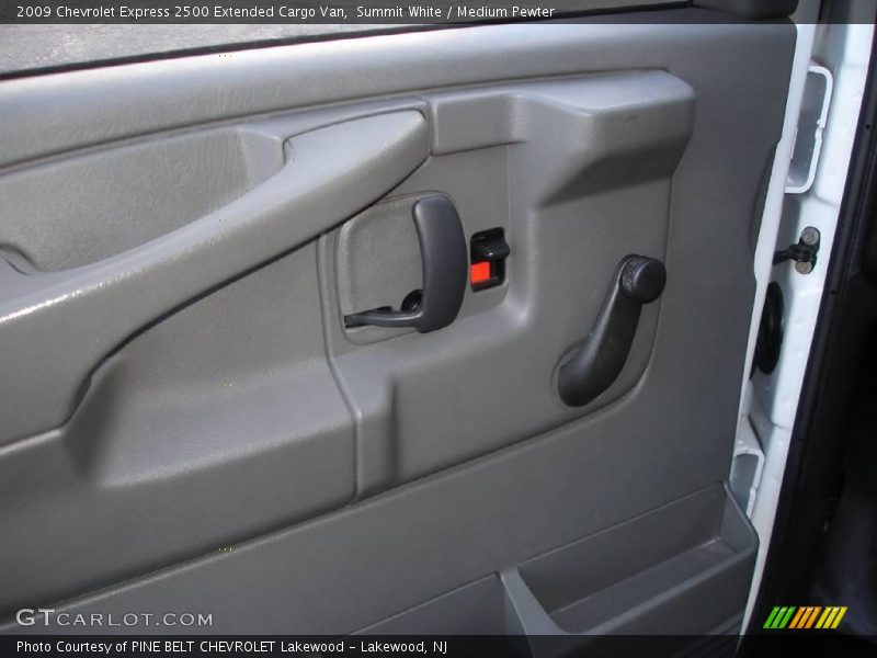 Summit White / Medium Pewter 2009 Chevrolet Express 2500 Extended Cargo Van