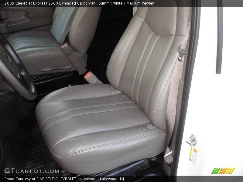 Summit White / Medium Pewter 2009 Chevrolet Express 2500 Extended Cargo Van