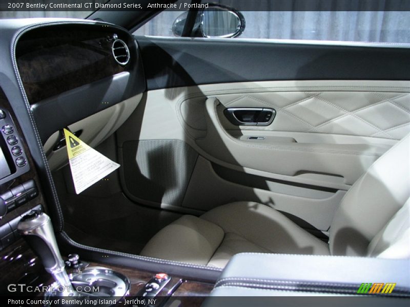 Anthracite / Portland 2007 Bentley Continental GT Diamond Series