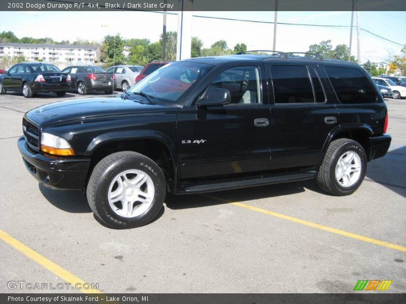 Black / Dark Slate Gray 2002 Dodge Durango R/T 4x4