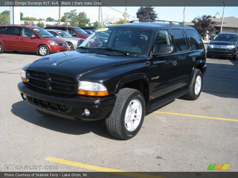 Black / Dark Slate Gray 2002 Dodge Durango R/T 4x4