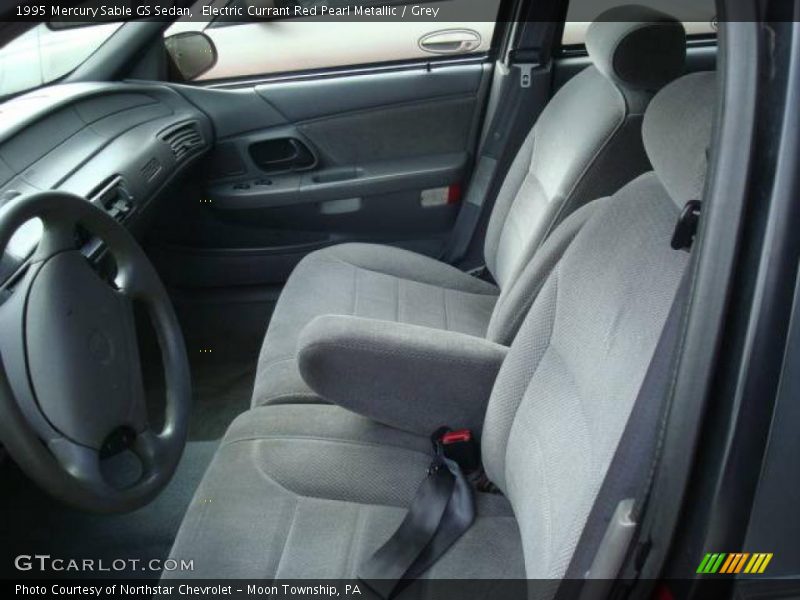 Electric Currant Red Pearl Metallic / Grey 1995 Mercury Sable GS Sedan
