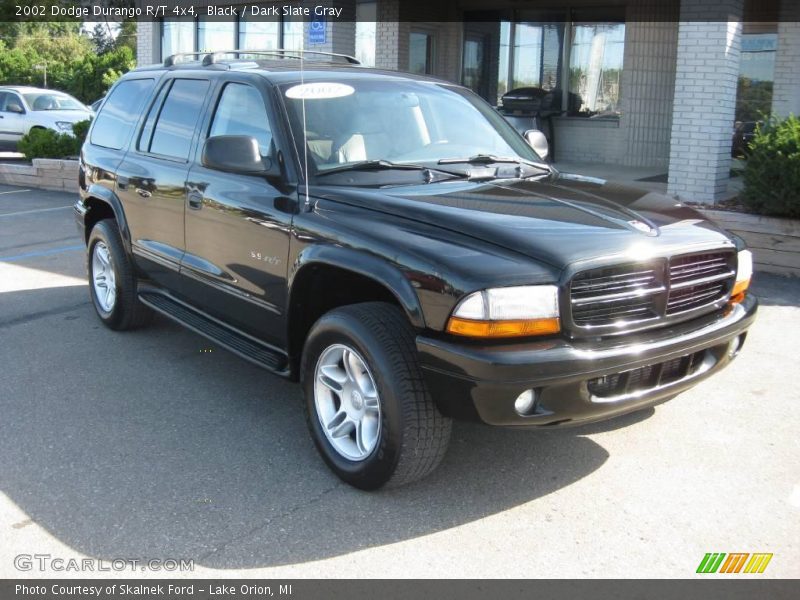 Black / Dark Slate Gray 2002 Dodge Durango R/T 4x4