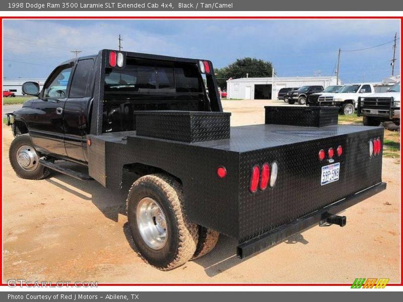 Black / Tan/Camel 1998 Dodge Ram 3500 Laramie SLT Extended Cab 4x4