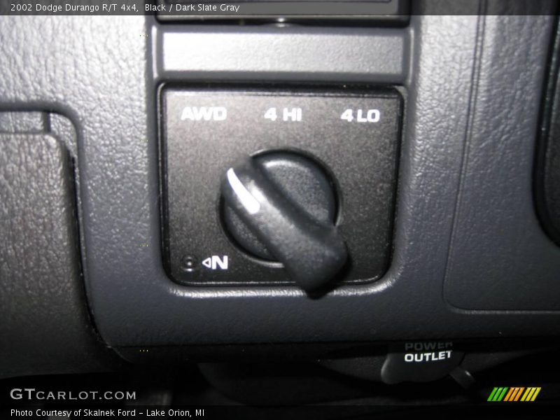 Black / Dark Slate Gray 2002 Dodge Durango R/T 4x4