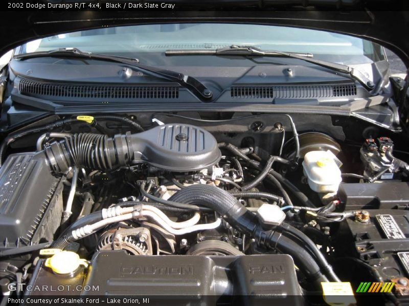 Black / Dark Slate Gray 2002 Dodge Durango R/T 4x4
