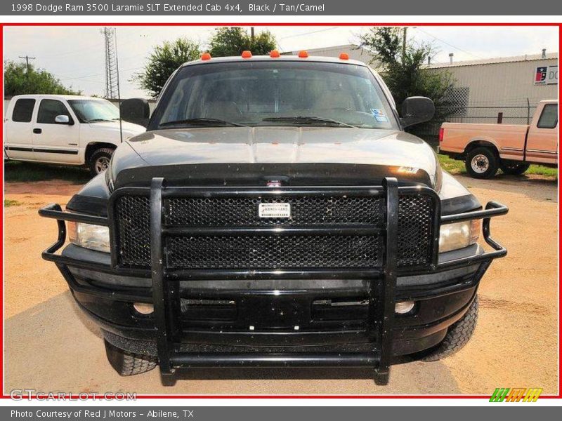 Black / Tan/Camel 1998 Dodge Ram 3500 Laramie SLT Extended Cab 4x4