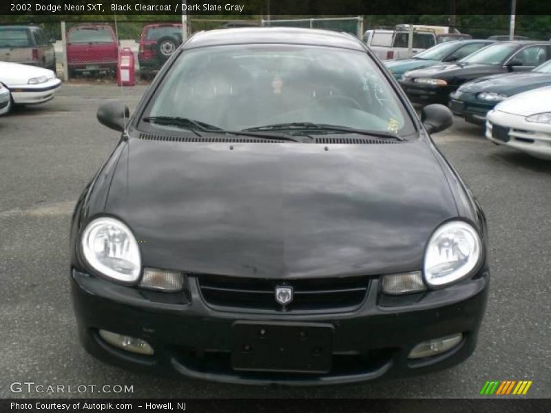 Black Clearcoat / Dark Slate Gray 2002 Dodge Neon SXT