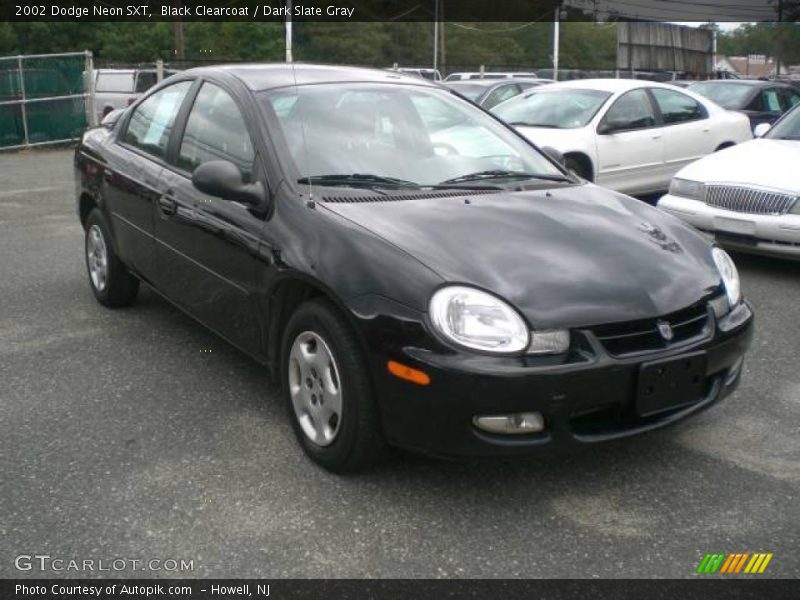 Black Clearcoat / Dark Slate Gray 2002 Dodge Neon SXT