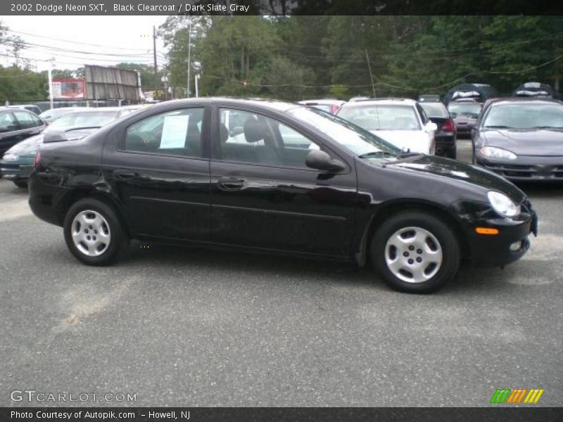 Black Clearcoat / Dark Slate Gray 2002 Dodge Neon SXT