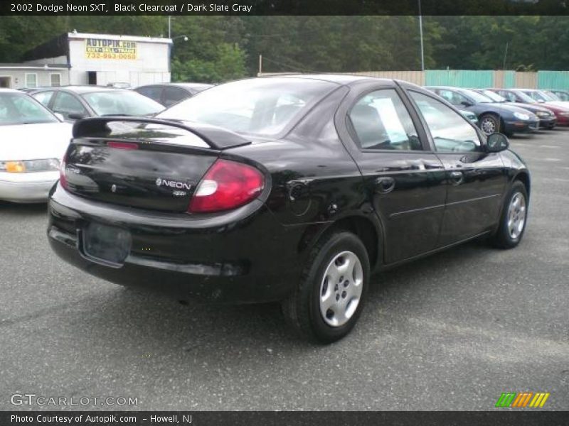 Black Clearcoat / Dark Slate Gray 2002 Dodge Neon SXT