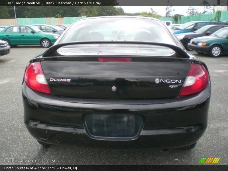 Black Clearcoat / Dark Slate Gray 2002 Dodge Neon SXT