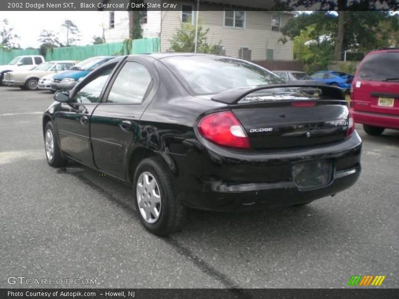 Black Clearcoat / Dark Slate Gray 2002 Dodge Neon SXT
