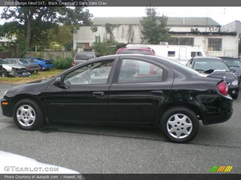 Black Clearcoat / Dark Slate Gray 2002 Dodge Neon SXT
