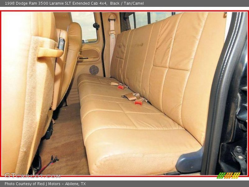 Black / Tan/Camel 1998 Dodge Ram 3500 Laramie SLT Extended Cab 4x4