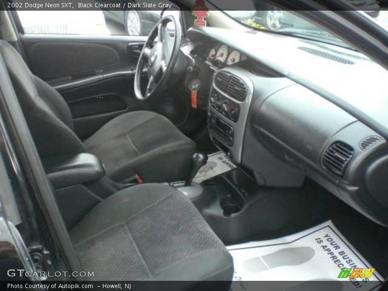 Black Clearcoat / Dark Slate Gray 2002 Dodge Neon SXT