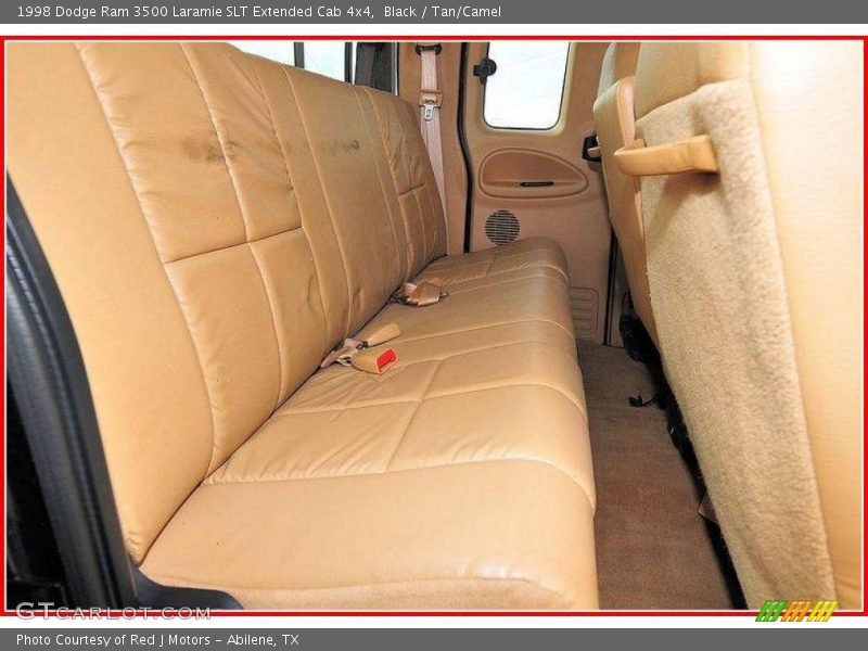 Black / Tan/Camel 1998 Dodge Ram 3500 Laramie SLT Extended Cab 4x4