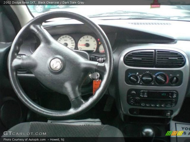 Black Clearcoat / Dark Slate Gray 2002 Dodge Neon SXT