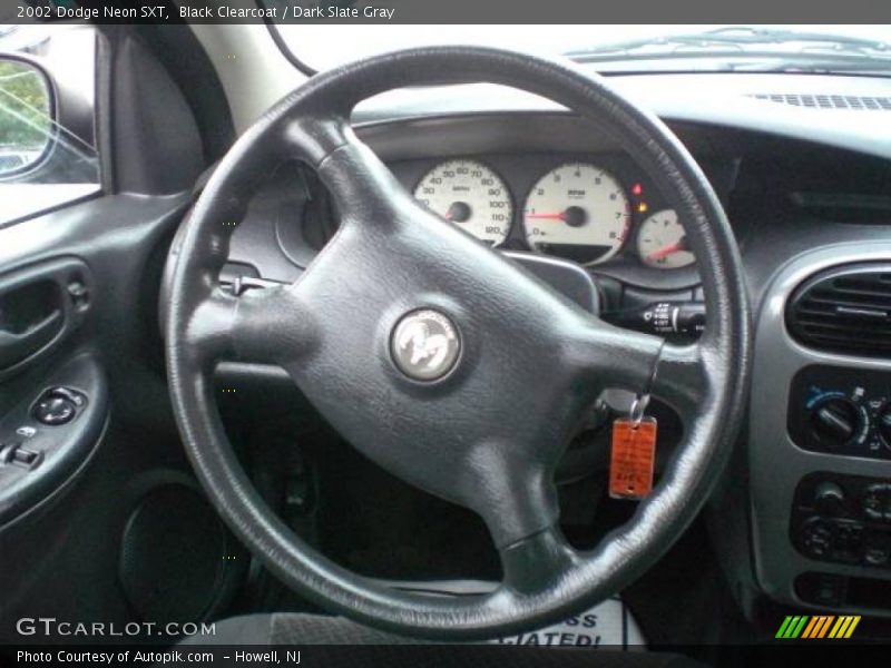 Black Clearcoat / Dark Slate Gray 2002 Dodge Neon SXT