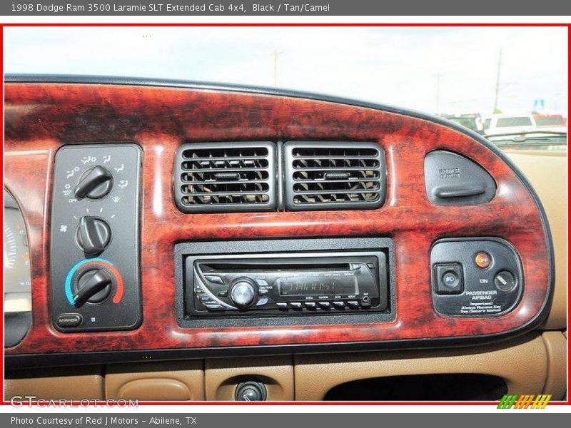 Black / Tan/Camel 1998 Dodge Ram 3500 Laramie SLT Extended Cab 4x4