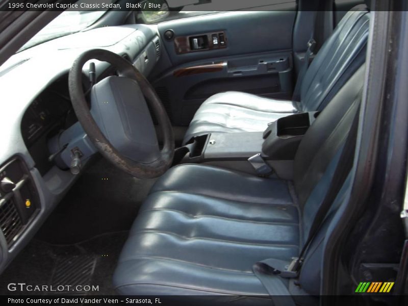 Black / Blue 1996 Chevrolet Caprice Classic Sedan