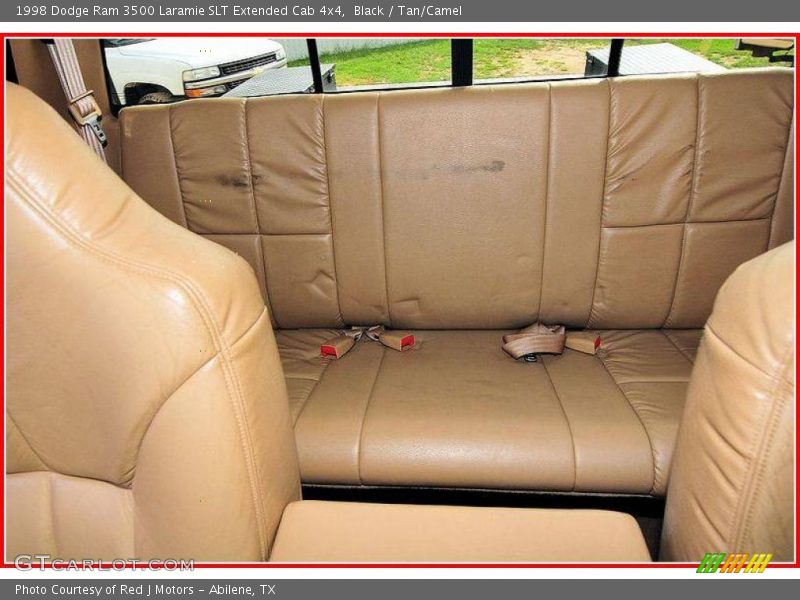 Black / Tan/Camel 1998 Dodge Ram 3500 Laramie SLT Extended Cab 4x4