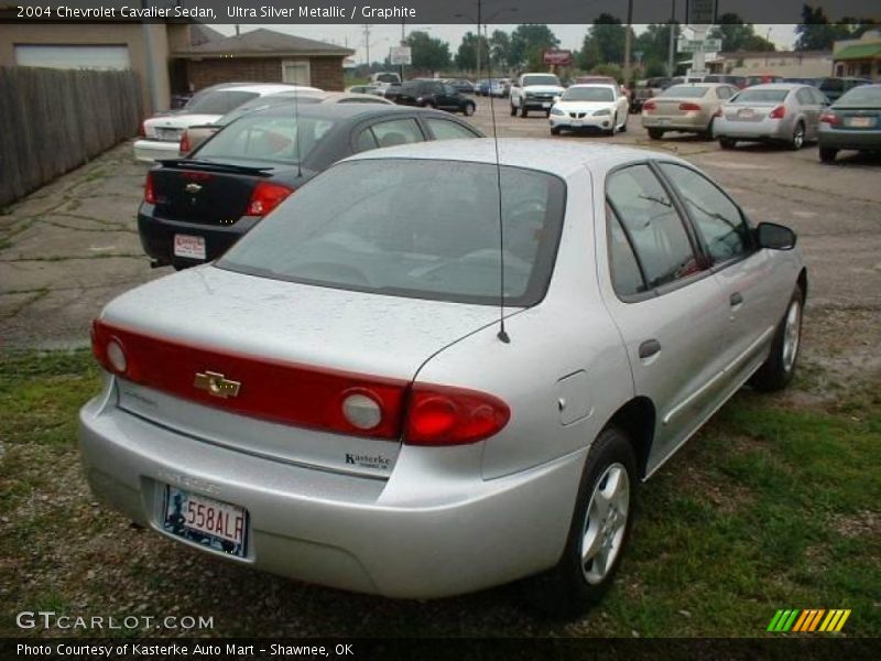 Ultra Silver Metallic / Graphite 2004 Chevrolet Cavalier Sedan