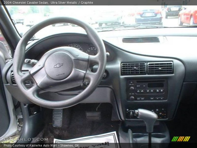 Ultra Silver Metallic / Graphite 2004 Chevrolet Cavalier Sedan