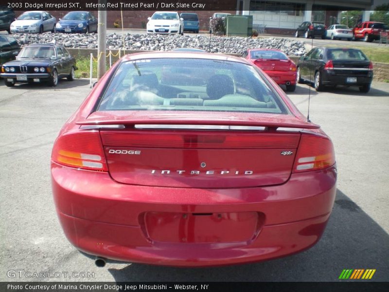 Inferno Red Tinted Pearl / Dark Slate Gray 2003 Dodge Intrepid SXT