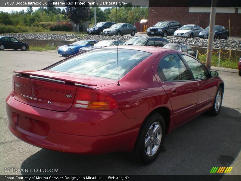 Inferno Red Tinted Pearl / Dark Slate Gray 2003 Dodge Intrepid SXT