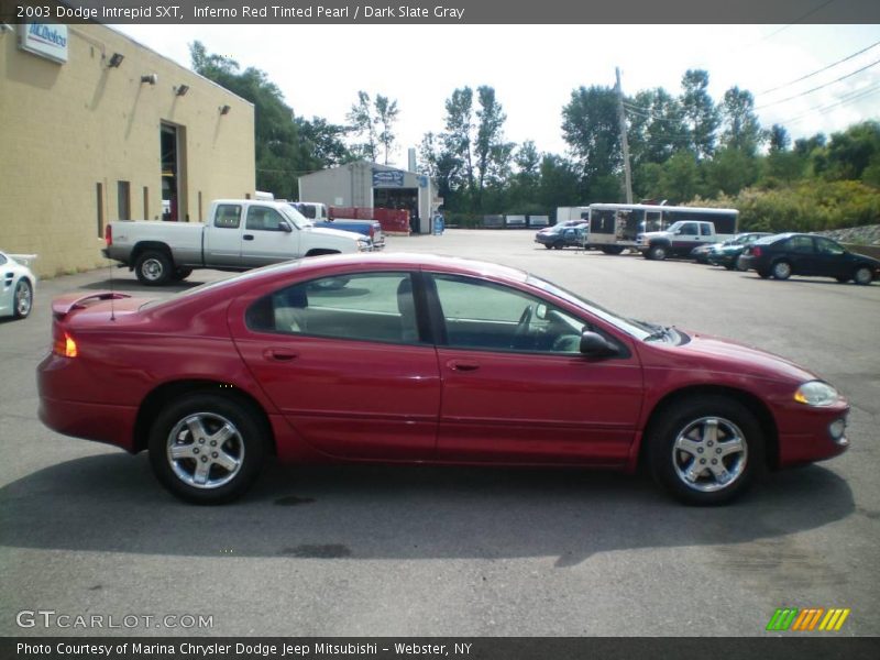 Inferno Red Tinted Pearl / Dark Slate Gray 2003 Dodge Intrepid SXT