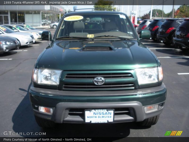 Imperial Jade Green Mica / Oak 1999 Toyota 4Runner SR5 4x4