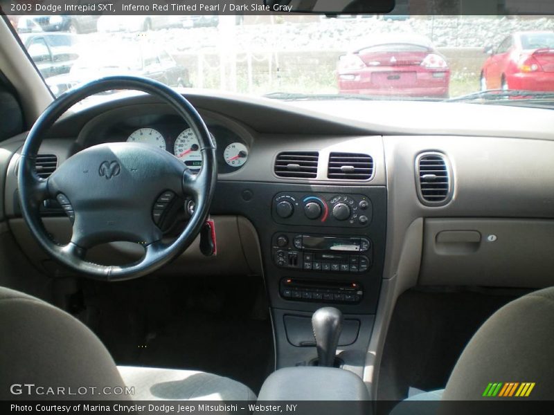Inferno Red Tinted Pearl / Dark Slate Gray 2003 Dodge Intrepid SXT
