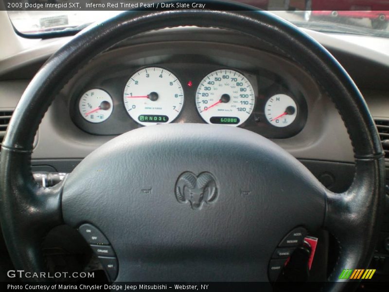 Inferno Red Tinted Pearl / Dark Slate Gray 2003 Dodge Intrepid SXT