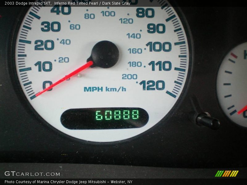 Inferno Red Tinted Pearl / Dark Slate Gray 2003 Dodge Intrepid SXT