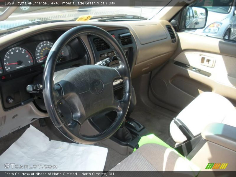 Imperial Jade Green Mica / Oak 1999 Toyota 4Runner SR5 4x4