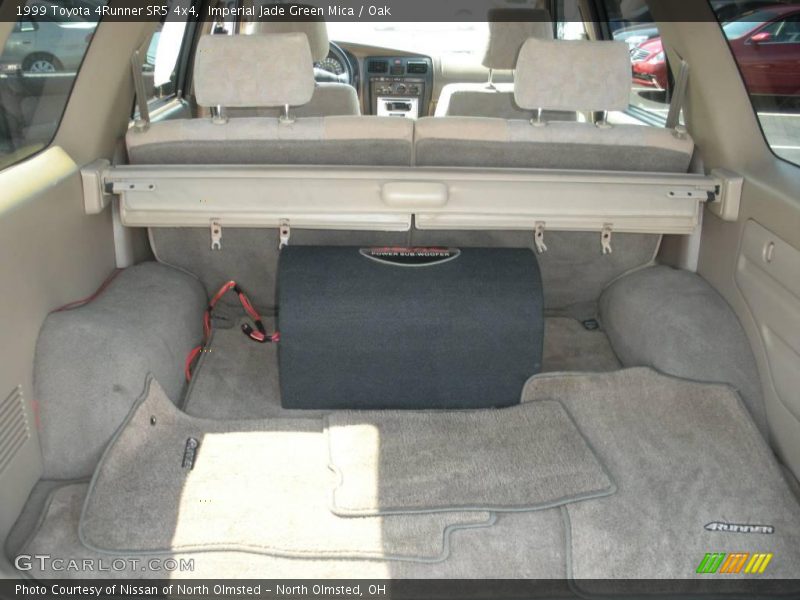 Imperial Jade Green Mica / Oak 1999 Toyota 4Runner SR5 4x4