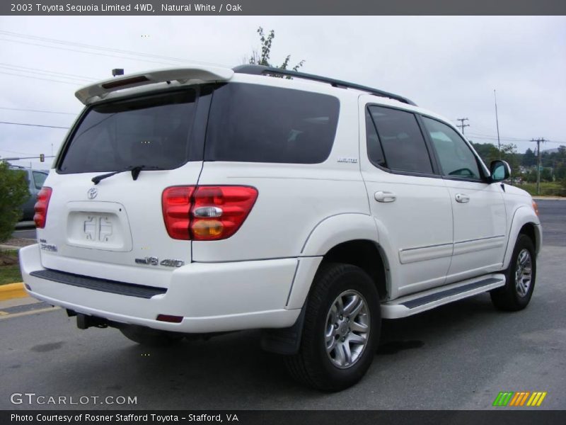 Natural White / Oak 2003 Toyota Sequoia Limited 4WD