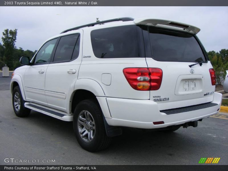 Natural White / Oak 2003 Toyota Sequoia Limited 4WD