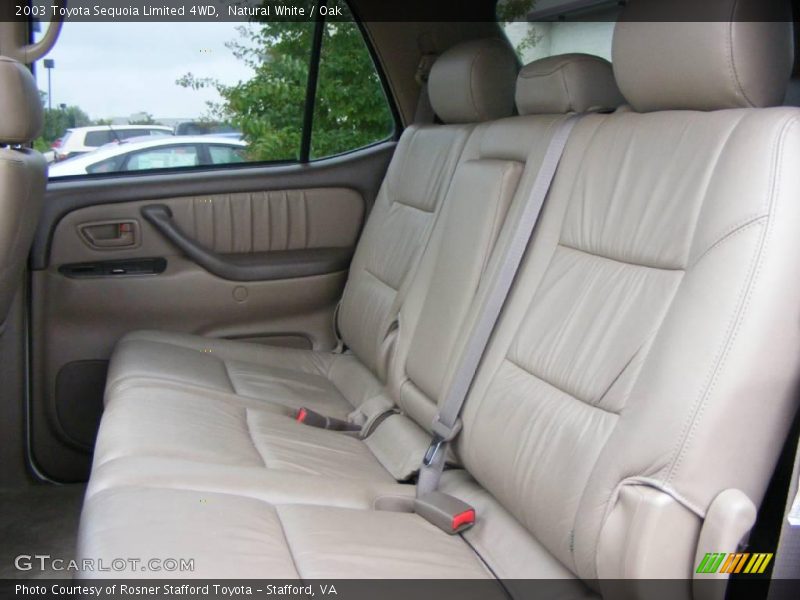 Natural White / Oak 2003 Toyota Sequoia Limited 4WD