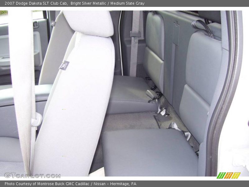 Bright Silver Metallic / Medium Slate Gray 2007 Dodge Dakota SLT Club Cab