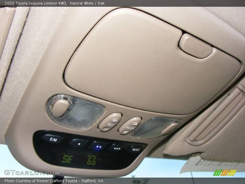 Natural White / Oak 2003 Toyota Sequoia Limited 4WD