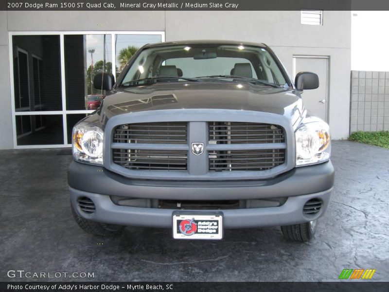 Mineral Gray Metallic / Medium Slate Gray 2007 Dodge Ram 1500 ST Quad Cab