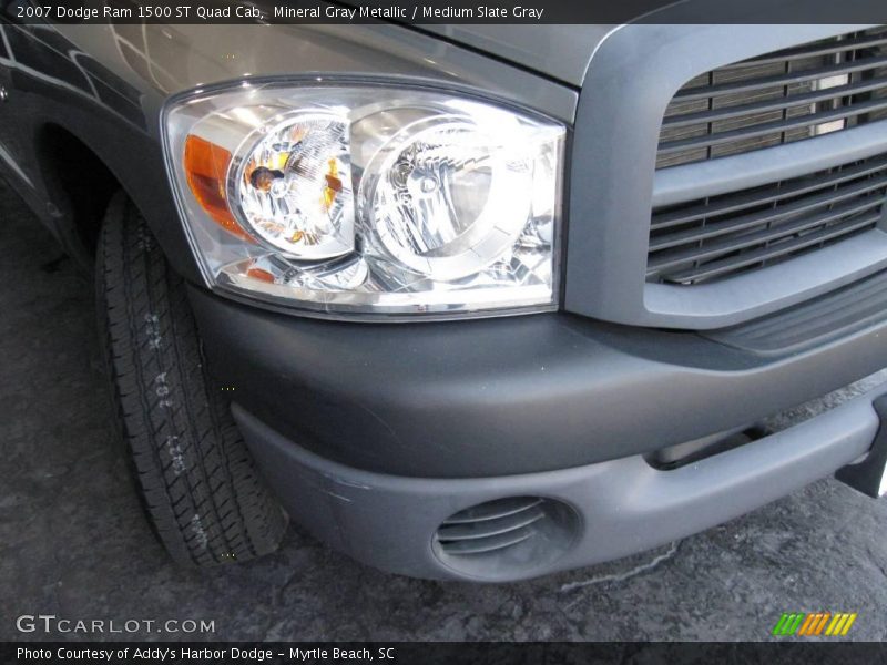 Mineral Gray Metallic / Medium Slate Gray 2007 Dodge Ram 1500 ST Quad Cab