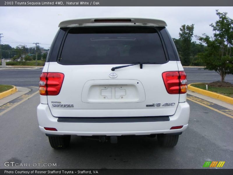 Natural White / Oak 2003 Toyota Sequoia Limited 4WD