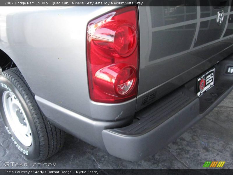 Mineral Gray Metallic / Medium Slate Gray 2007 Dodge Ram 1500 ST Quad Cab