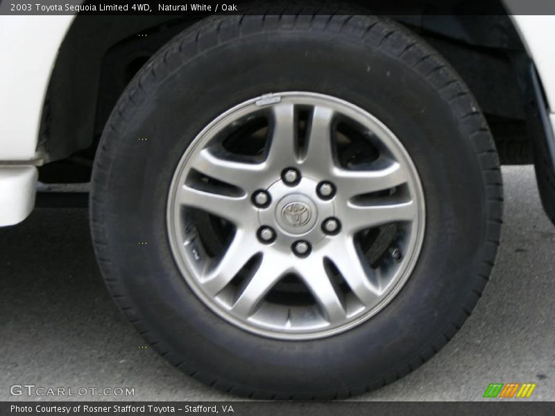 Natural White / Oak 2003 Toyota Sequoia Limited 4WD