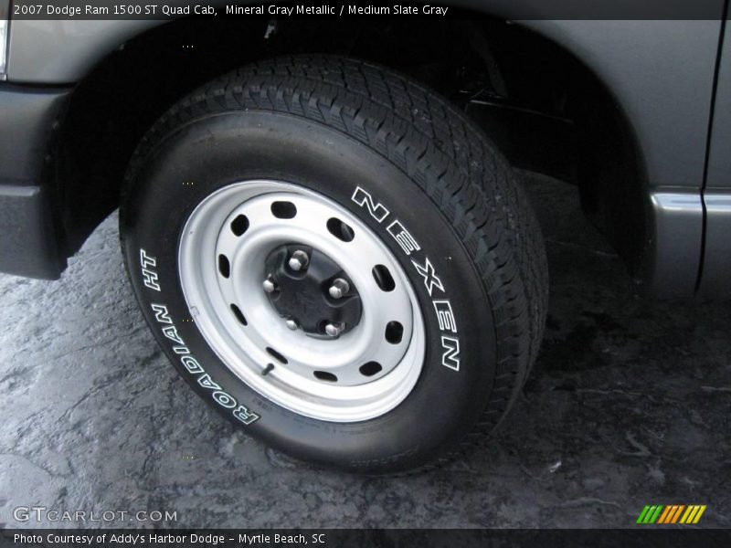 Mineral Gray Metallic / Medium Slate Gray 2007 Dodge Ram 1500 ST Quad Cab