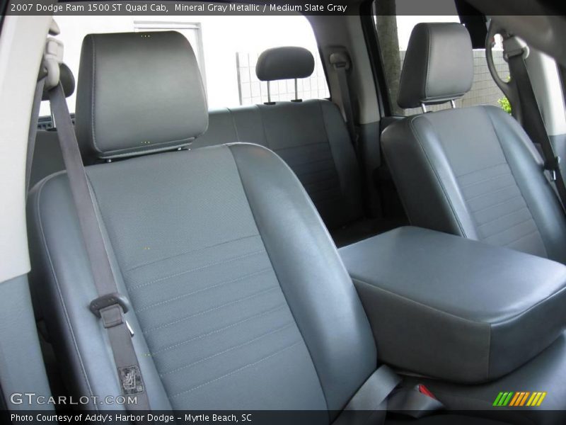 Mineral Gray Metallic / Medium Slate Gray 2007 Dodge Ram 1500 ST Quad Cab